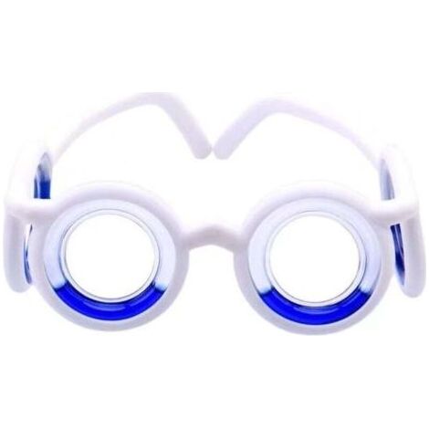 Lunettes de protection anti-nausées – Ultra-légères en TPE – Verres liquides pour équilibre visuel – Pour voyages en voiture, avion, bateau (1/5)