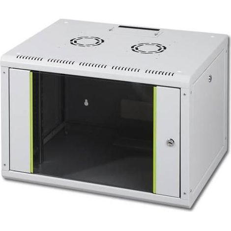 Digitus Armadio 7 Unita' Da Muro Linea Soho (A) 420 X (L) 600 X (P) 600 Mm. Colore Grigio Chiaro Ral7035 (1/4)