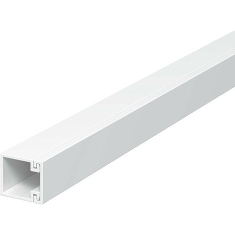 OBO Bettermann Vertr Wand+Deckenkanal m.Obert. 15x15mm,PVC WDK15015LGR 2 Stk