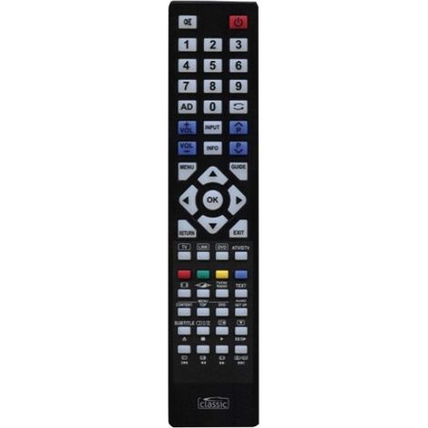 TELECOMMANDE CLASSIC 1:1 FLAT-TV TOSHIBA POUR PIECES TELEVISEUR - LCD - 6010734