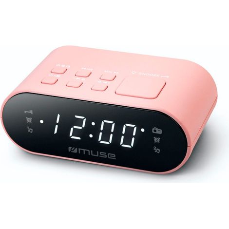 [GEBRAUCHT] Radio réveil Muse M 10 CPK Rose