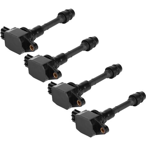 Bobina di accensione per auto, 4 pezzi, ricambio adatto per Nissan Altima L4 2.5L 2002-2006 22448-8H315. (1/5)