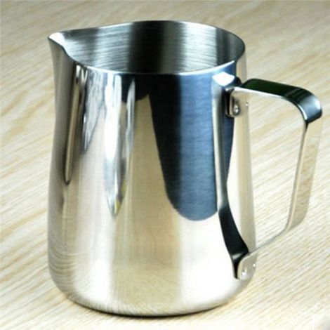 Pichet À Lait - Acier Inoxydable - 600 ml - Pour Mousseur À Lait Portable Ou À Vapeur - 1 Pièce (1/4)