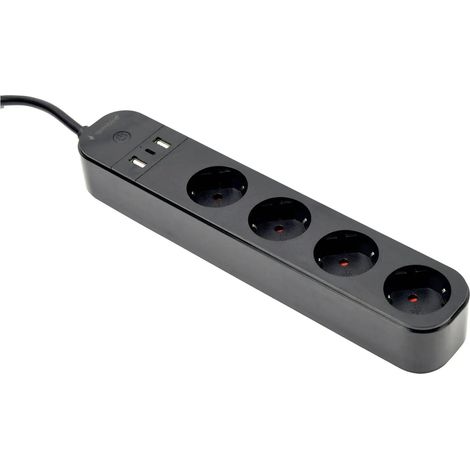 [GEBRAUCHT] B-Ware Gembird Tsl Ps S4 U 01   Smart Power Steckdosenleiste   Wechselstrom 230 V   3680