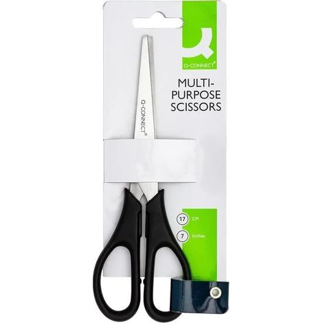 Tijeras q-connect economical scissors acero inoxidable 20 pack