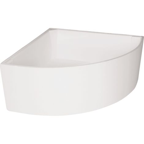 Calmwaters® Wannenträger 140 x 140 cm Original, Passend für Eck-Badewanne 140x140 cm, Styroporträger, Schall- und wärmedämmend, Direkt verfliesbar, Badewannenträger in Weiß, 03AX2458 (1/5)