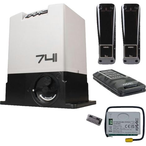Kit Delta 3 FDS - faac 741 para puertas correderas de 900 kg (1/5)