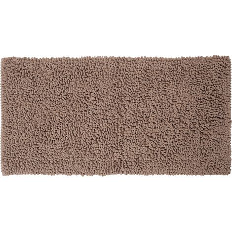 Sealskin Twist Tappeto da bagno, Tessuto, sabbia, 120 x 60 x 3 cm
