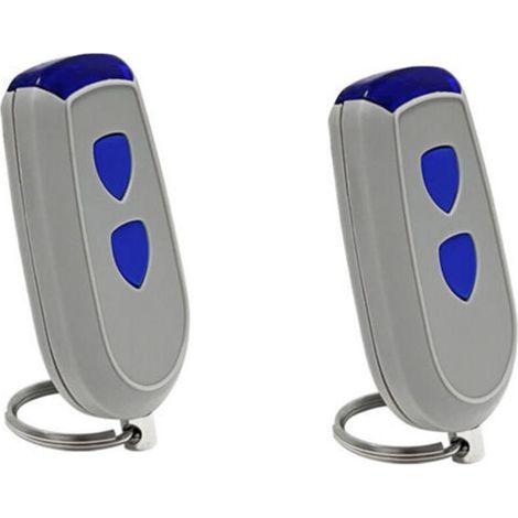 Lot de 2 Télécommande Portail 433,92MHz Compatible avec EA433 2KM Micro,EA433 2KS,EA433 4KS,RCU 433-2,RCU 433-4,NOO2800,EA433-M4 (1/4)