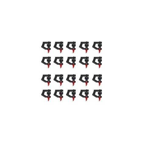 Lot de 20 arroseurs rotatifs 360° pour arrosage de jardin et gazon – (1/5)