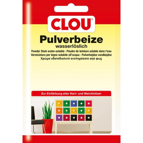 Clou Pulverbeize 5 g hellgrau Beizen (1/2)