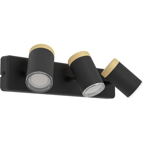 Plafonnier Consuma, 3 spots orientables, lampe de plafond pour salle (1/5)