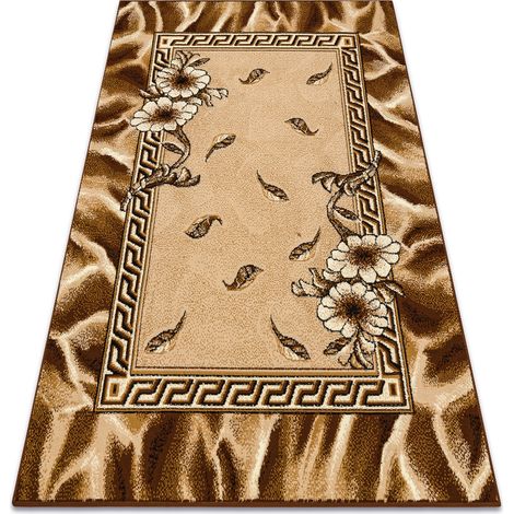 Carpet BCF Morad TRIO flowers, leaves classic - old gold beige 160x220 cm