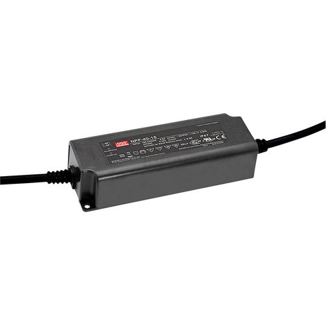 Mean Well NPF-40-20 LED-Treiber, LED-Trafo Konstantspannung, Konstantstrom 40 W 2 A 12 - 20 V/DC ni