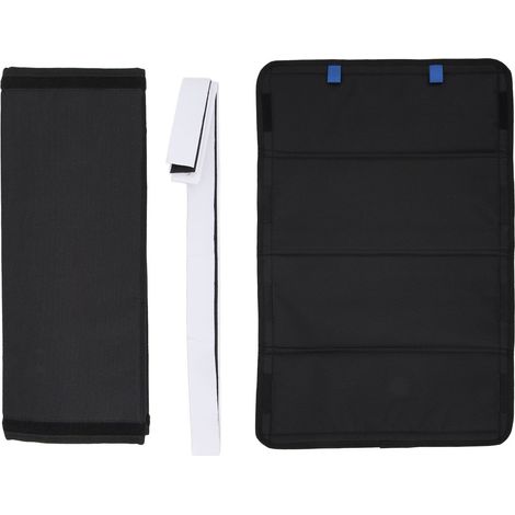 Store occultant pour camping-car 64 x 41 cm fixation velcro pliable rideau fenêtre anti-lumière (1/5)