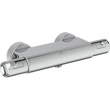 Ideal Standard Termostato de ducha visto Ceratherm T50 con estante Cromo, A7695AA