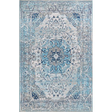 Vintage Orientalischer Teppich - (290x200 cm) - Larel Blue