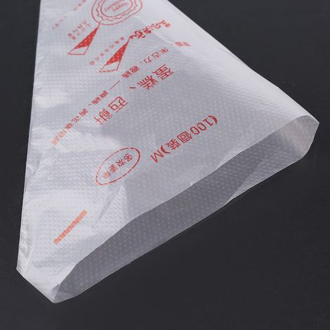 100 Sacs à Douille Alimentaires Réutilisables pour Pâtisserie, Décoration Gâteau et Cupcake (1/5)