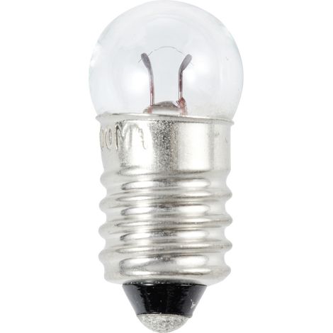 TRU COMPONENTS TC-11937100 Lampe sphérique 0.3 W 1.5 V E10 clair 1 pc(s)
