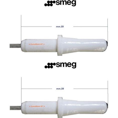 SMEG CANDELETTA ORIGINALE ACCENSIONE PIEZO CUCINA A GAS 810930071* 48.6 2 PZ (1/4)