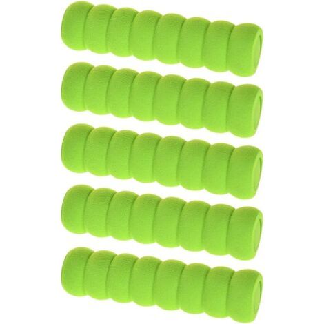 QORVA-Lot de 5 housses de protection en mousse souple pour poignée de porte,Antistatique et anticollision,Vert (1/5)