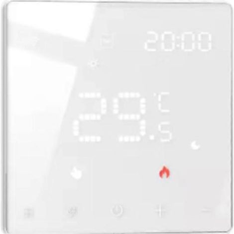 Thermostat intelligent MOES Tuya ZigBee, contrôleur de température programmable pour Alexa et Google Home, chauffage au sol électrique (1/5)