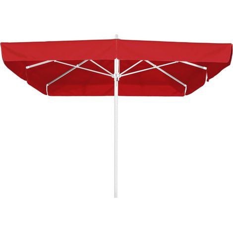 Schneider Sonnenschirm Quadro rot 300 x 300 cm Marktschirm (1/4)