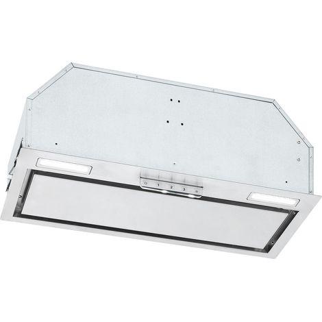 Klarstein Campana extractora Camila empotrada 70 cm 380 m³/h LED Touch acero inoxidable (1/5)
