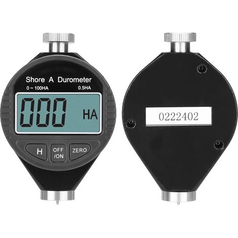 Testeur de dureté Shore numérique pour mousse de caoutchouc de pneu en silicone (1/4)