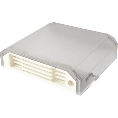 Porte-couteaux de cuisine transparent en PET, fixation murale, bloc de rangement, étagère grise (1/5)