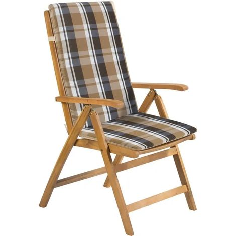 cuscino per sedia esterno Fieldmann fdzn 9106 impermeabile 68x45 cm (1/3)