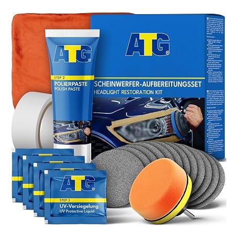 Headlight Renovation Kit – Scratch Polish, Protective Varnish (1/5)