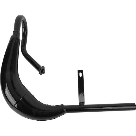 Pot d'échappement de moto 40 mm de diamètre en alliage d'aluminium, réduction du bruit, pour vélo électrique, avec joint silencieux noir. (1/5)