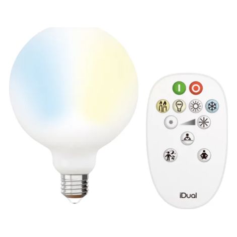 Kit lampadine globo LED G125 E27 iDual Opal (1/3)