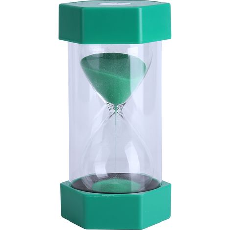 Sablier coloré en verre 3/10/20/30/60 minutes minuteur pour décoration maison bureau cadeau (1/3)