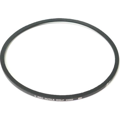 Courroie de lame tondeuse SPZ850 – Compatible avec RM53H, RM53CF, GTCB4M – Pour coupe précise et durable – Pièce d'origine Outils Wolf