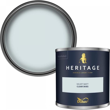 Dulux Velvet Matt Emulsion Tester Pot 125ml - Clear Skies (1/3)