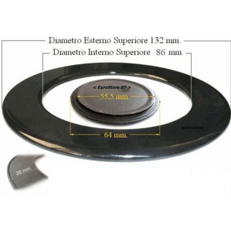 DELONGHI  ELBA  DE LONGHI PIATTELLO SPARTIFIAMMA TRIPLA CORONA CUCINA S 3219 (1/2)