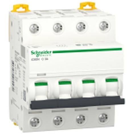 SCHNEIDER IC60N 4-poliger 3A thermomagnetischer Schutzschalter - C-Kennlinie, effektiver Schutz.