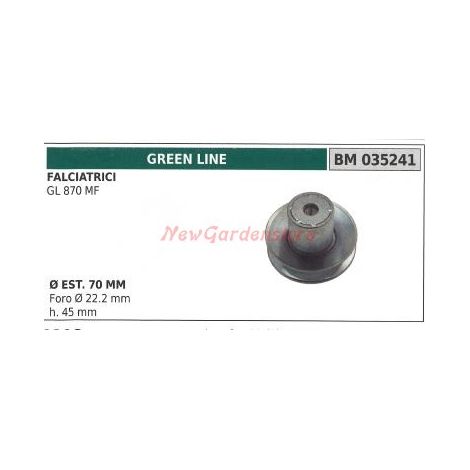 Puleggia per falciatrice GL 870 MF GREENLINE 035241