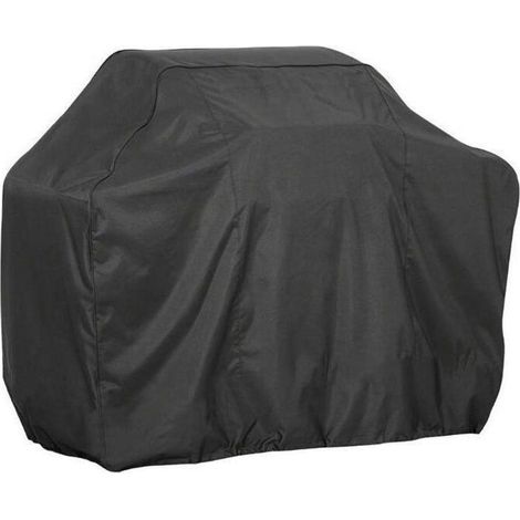 Wasserdichte Grillabdeckung - 145 x 61 x 117 cm - Schwarz