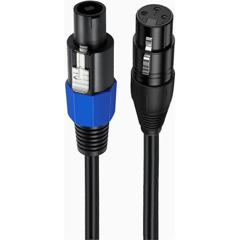 Speakon-Stecker auf XLR-Buchse (Speakon-Stecker auf XLR-Buchse) Audiokabel