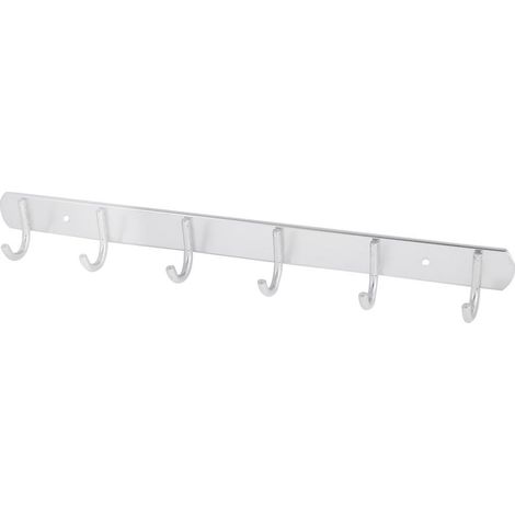 Wandmontiert Haken Rack Mantel Mütze Handtuch Kleider Robe Aluminium Hanger DE (1/3)