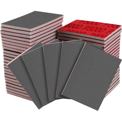20PCS Éponges de Ponçage 3000 Grain Papier Abrasif Sec et Humide (1/5)