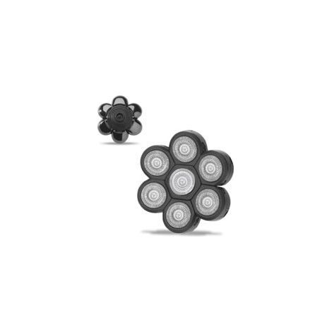 7D Ersatzklingenköpfe, de Lames de rechange pour Rasoir, Rasoir de Calvitie, de Lames de rechange pour Rasiererköpfe, Rotationsklingen en acier Inoxydable pour Rasoir (1/5)