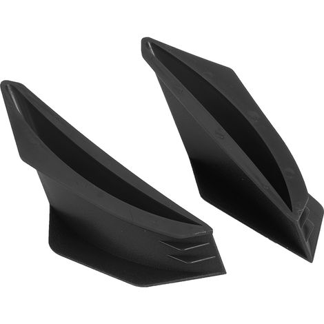 Ailerons aérodynamiques pour moto, spoiler universel, accessoire de modification noir (1/3)