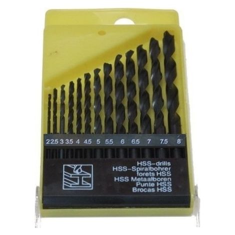 Punte per metallo  HSS - TIN 13 pezzi