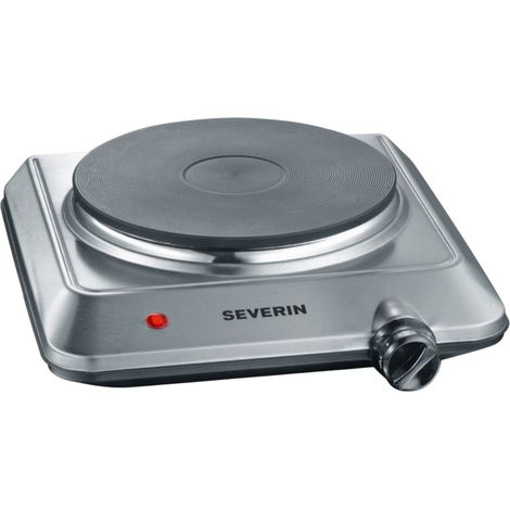 Severin KP1092 Einzelkochplatte 1500 Watt, Edelstahl