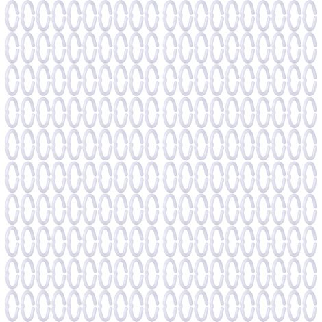200 Pièces Attaches à Bec de Poulet en Plastique PP Réutilisables, Fermoirs pour Élevage Avicole, Blanc