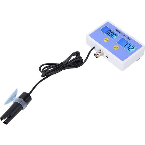 Testeur de qualité d'eau d'aquarium 2-en-1 pH et TDS haute précision, avec prise UE 220V, moniteur de pH pour réservoir à poissons, appareil de mesure de conductivité et d'acidité, kit de contrôle aqu (1/5)